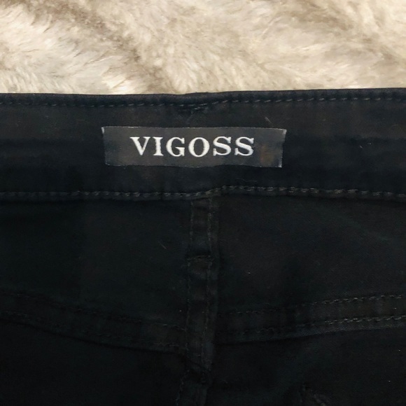 Women’s Vigoss Black Mid Rise Super Skinny Jeans - Picture 7 of 8